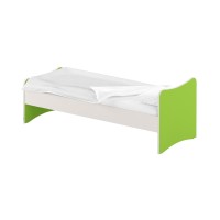 Pat pentru copii cu tăblii ondulate, grădiniță