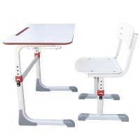 Set bancă și scaun individual reglabil, blat COMPACT HPL antivandal