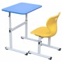 Set scolar reglabil individual  pentru elevi cu scaun monobloc diferite culori