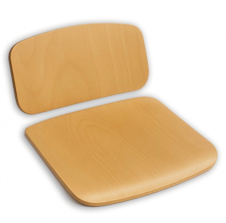 Shezut si spatar lemn stratificat curbat 38-38 mm
