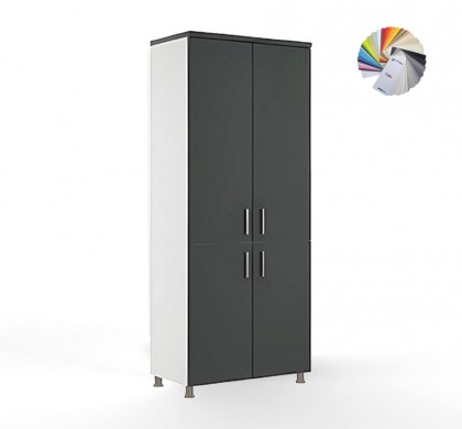 Dulap cu patru uși, pentru haine și depozitare, 190 cm