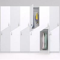 Dulap vestiar modular pentru elevi, cu 12 compartimente