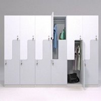 Dulap vestiar modular pentru elevi, cu 12 compartimente