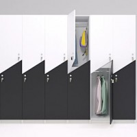 Dulap vestiar modular pentru elevi, cu 12 compartimente